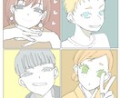 シンプルで綺麗なSNSに映えるアイコン描きます 綺麗な淡い色彩で目を引くイラスト描きます！ イメージ2