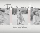 ポラロイド風 結婚式プロフィールムービー制作します ⭐︎特別価格⭐︎ DVD１枚無料 イメージ2