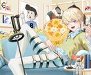 眼力の強いキラキラしたイラスト描きます MVイラスト、ヘッダーイラストなどお受けしております イメージ1