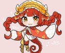 表情差分付き！デフォルメイラスト描きます 表情差分無料！動画やグッズ、うちわ文字などのアクセントに イメージ6