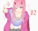 SNS用アイコン等のイラストを制作致します あなただけのイラストを制作致します イメージ7