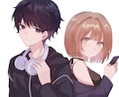表情豊かで可愛い女の子のイラスト描きます ふんわりとした雰囲気のSNSアイコンをお届けします 商用OK イメージ7