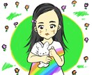 絵本風のSNSアイコン描きます お好きな絵本の世界観のアイコン描きます！ イメージ1