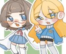 シンプルで可愛いミニキャラ立ち絵を描きます シンプルで可愛く使いやすい立ち絵お仕立てします！！ イメージ3