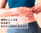マンツーマンでゆっくりヨガレッスンをします 心と身体をゆるめる ゆったり時間～ イメージ1