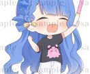 デフォルメ全身イラスト描きます キラキラかわいいイラストです！ イメージ6