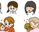 ゆるかわ！似顔絵・アイコン・イラスト制作します 【愛犬･猫】とのツーショットを優しいタッチでお描きします イメージ2