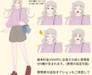 金欠でも大丈夫！7日以内にTRPG立ち絵描きます 早く安くひと味違う立ち絵が欲しい人にオススメ！差分計4種含！ イメージ2