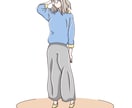 シンプル線画イラスト人物似顔絵描きます アイコン 待受 プレゼント 記念日 誕生日 結婚式に イメージ2
