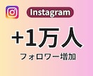 Instagramフォロワーを1万人増やします ⭐️高品質⭐️審査フラグオンでも対応できます⭐️ イメージ1