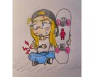 アナログならではの温かみのあるイラスト描きます コピック着色のイラストを描きます。 イメージ3