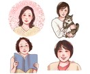 5月11日は母の日！感謝の気持ちを似顔絵にします 贈り物はもうお決まりですか？ぜひ今年は一味違うプレゼントを！ イメージ2