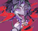 個性のある目イラスト描きます SNS用・一枚絵・サムネイル・グッズ用など幅広く承ります イメージ4