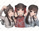 バストアップは一律料金で描きます 推しへのフラスタなどに可愛いイラストを添えてみませんか？ イメージ4