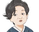 ゆるい似顔絵描きます お子さんやご家族の似顔絵をゆるいタッチで描きます。 イメージ2
