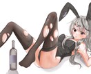 修正無限に無料！アイコン、一枚絵等お受けいたします 用途様々なイラストをお受けします イメージ6