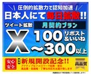 X30日間毎日100RTいいね以上拡散します Twitter日本人ユーザ！毎日RT、いいね、表示回数の増加 イメージ1