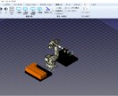 産業用ロボットの3D動作シミュレーション致します 産業用ロボットをご購入検討中の方等々にお勧めです イメージ3