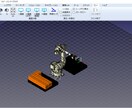 産業用ロボットの３D動作シミュレーション致します 産業用ロボットをご購入検討中の方等々にお勧めです イメージ3