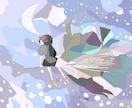 商用・個人OK 線画＋ベタ塗りのイラスト描きます 低価格、丁寧な仕事で、AIには真似できない配色！ イメージ4