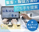 集客・販促方法の打ち手を提案します あなたのビジネスにあった具体的なアクションをご提案します イメージ1