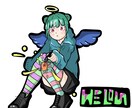 アイコンやヘッダーイラスト描いてデザインします アイコンとヘッダーサムネ用でも大丈夫です イメージ2