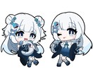 デフォルメキャラクターのイラストを制作します 1週間から2週間程度で完成！アイコンやスタンプ等に！ イメージ3