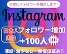 インスタの日本人男性フォロワーを100人増やします ◇高品質◇減少補償◇日本人男性フォロワー+10名サービス中！ イメージ1