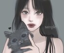 商用利用可◎かわいくておしゃれな女の子を描きます 修正無制限！アイコン、挿絵、mv等お気軽にご相談ください。 イメージ4