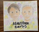 似顔絵、イラスト描きます 水彩画イラスト、デジタル画像どちらでも可能です！ イメージ3