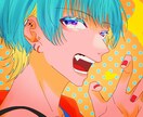 低コストで私が一生懸命描いた絵をお届け致します アイコン、イラストが欲しい方必見！！ イメージ2