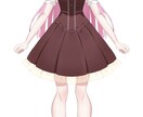 IRIAMやVTuber立ち絵・三面図描きます 高クオリティでかわいい!!商用利用、二次利用OK!! イメージ4
