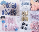 推し活に♡推しの名前入〇ロングも〇ネイル作成します 推し活に人気なデザインを♪オーダーメイドも承ります✩.*˚ イメージ3