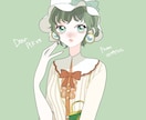 かわいい女の子描きます アイコンなどのご使用にいかがですか♪ イメージ5