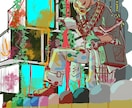 イラスト描きます 動画内挿絵、スタンプ、立ち絵、グッツ、衣装案等やります イメージ4
