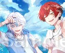 ポイント厚塗り・かっこ可愛イラストを作成いたします 歌ってみた、サムネイルなどにも！ イメージ3