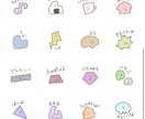 LINEスタンプ用のイラスト書きます なんでも書きます！ゆるゆるですが精一杯描かせていただきます！ イメージ2