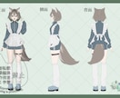 立ち絵の制作をいたします IRIAM・TRPGなどにご使用いただけます！レイヤー統合済 イメージ5