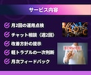 2026年新年向け。月30時間の余白を作ります 改善方針提示・相談・軽トラブル対応 イメージ3