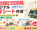 業務用フルカラーアイロン転写1Mシート作成します 大量生産も簡単！プロ仕様のDTFプリントを是非ご家庭で！ イメージ1