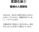 悩みをそのまま言語化して整理します 余計な解釈をせず流れを整えます イメージ4