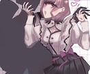 ご希望に沿ったかわいいイラストお描きします お手軽に可愛いイラストお描きします♪ イメージ1