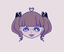 毒かわいい❤︎描きます ステッカーやSNSアイコンに！♡ イメージ2