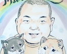 素敵な記念に！優しい手描きの似顔絵お届けします 25年の実績！約4万人を描いた絵師が水彩で描く色紙似顔絵 イメージ6