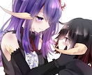 trpgなどで使えるイラスト描きます かわいい女の子のイラストかけます イメージ3