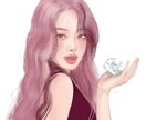 商用利用可◎かわいくておしゃれな女の子を描きます 修正無制限！アイコン、挿絵、mv等お気軽にご相談ください。 イメージ1