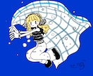 ゆるかわいいタッチの似顔絵イラストを作成します イメージをイラストに詰め込めます！ イメージ7