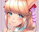 二次元キャラのアイコンを制作いたします あなたのキャラクターをアイコンに イメージ4