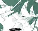 簡易の詰め込みイラスト描きます ラフ提出・修正なしの完全おまかせ イメージ1