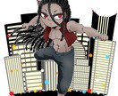 可愛いデフォルメイラスト描きます デフォルメだけどアニメ塗りも厚塗りも対応！ イメージ3
